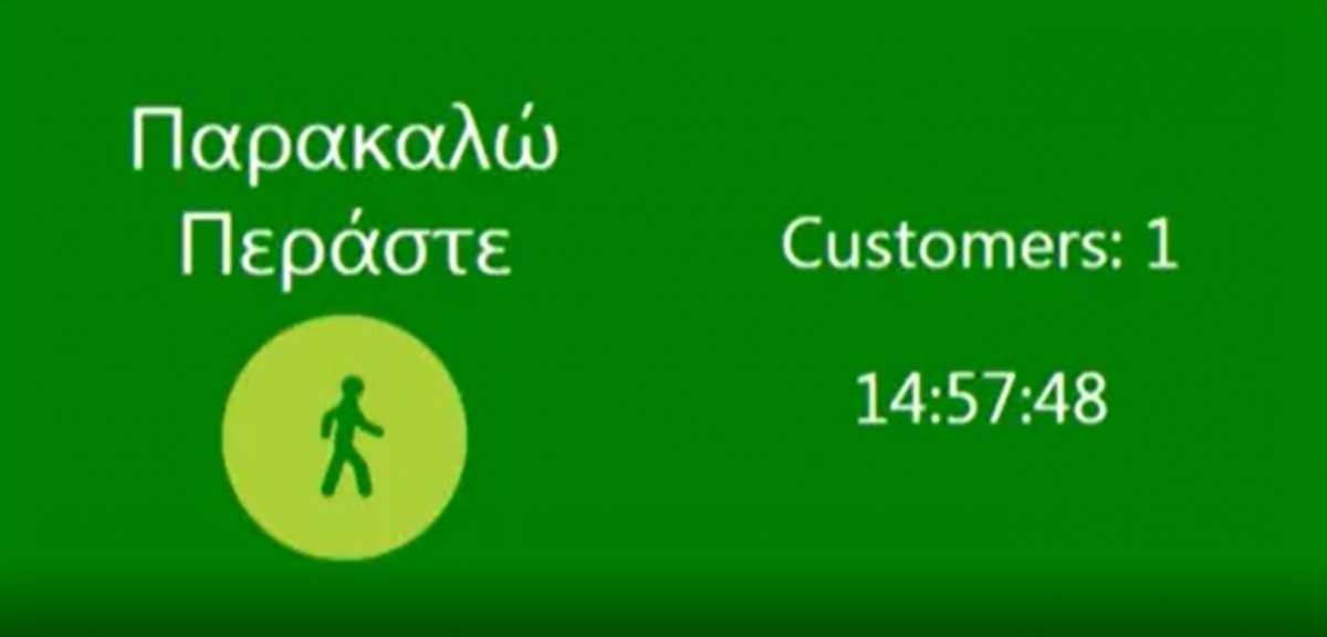 Αυτόματος Μετρητής Ατόμων για Καταστήματα