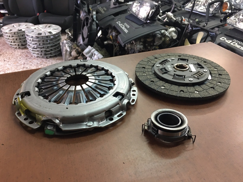 SET Δίσκος Πλατό Ρουλεμάν για TOYOTA AVENSIS D-4D 