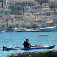 Guiding tour Poros-Methana volceno with sea kayak - Πόρος-Υφεστειο Μεθάνων με sea kayak  