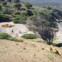 Guiding tour Poros-Methana volceno with sea kayak - Πόρος-Υφεστειο Μεθάνων με sea kayak   photo4